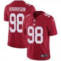 Nike Giants #98 Damon Harrison Red Vapor Untouchable Limited Jersey