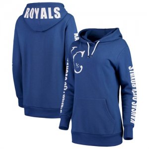 Kansas City Royals G III 4Her by Carl Banks Women\'s 12th Inning Pullover Hoodie Royal