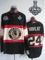 nhl jerseys chicago blackhawks #24 havlat black third edition[2013 stanley cup]