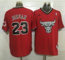 nba chicago bulls # 23 Michael Jordan Red Pride Swingman Jersey