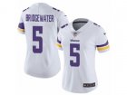 Women Nike Minnesota Vikings #5 Teddy Bridgewater Vapor Untouchable Limited White NFL Jersey