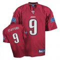 nfl detroit lions 9 staffordshire red[qb practice jersey]