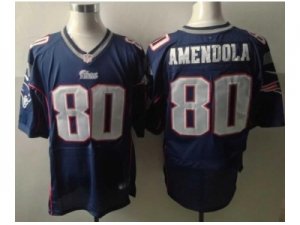NNike New England Patriots #80 Danny Amendola Blue NFL Jerseys(Elite)