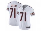 Women Nike Chicago Bears #71 Josh Sitton Vapor Untouchable Limited White NFL Jersey