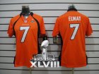 2014 super bowl xlvii nike women nfl jerseys denver broncos #7 john elway orange[nike limited]