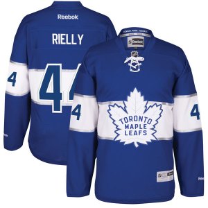 Men\'s Toronto Maple Leafs #4 Morgan Rielly Blue 2017 Centennial Classic Stitched NHL Jersey