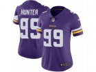 Women Nike Minnesota Vikings #99 Danielle Hunter Vapor Untouchable Limited Purple Team Color NFL Jersey
