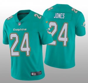 Nike Dolphins #24 Byron Jones Aqua Vapor Untouchable Limited Jersey