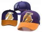 Lakers Team Logo Red Snapback Adjustable Hat GS