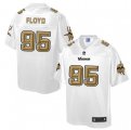 Nike Minnesota Vikings #95 Sharrif Floyd White Men NFL Pro Line Fashion Game Jersey
