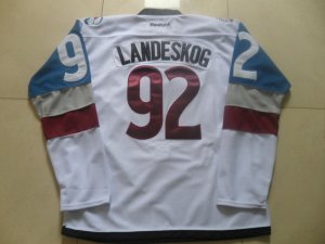 NHL Colorado Avalanche #92 Gabriel Landeskog White 2016 Stadium Series Jerseys