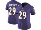 Women Nike Baltimore Ravens #29 Marlon Humphrey Vapor Untouchable Limited Purple Team Color NFL Jersey