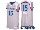 2017 All-Star Eastern Conference Charlotte Hornets #15 Kemba Walker Gray Stitched NBA Jersey