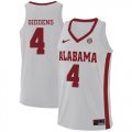 Alabama Crimson Tide 4 Daniel Giddens White College Basketball Jersey