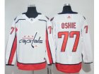 Men Adidas Washington Capitals #77 T.J. Oshie White Road Authentic Stitched NHL Jersey