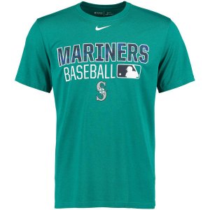 MLB Men\'s Seattle Mariners Nike 2016 AC Legend Issu T-Shirt - Green