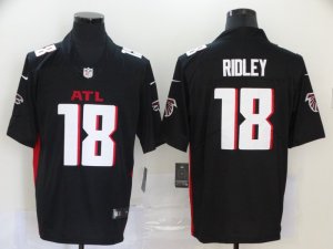 Mens Atlanta Falcons #18 Calvin Ridley Black 2020 NEW Vapor Untouchable