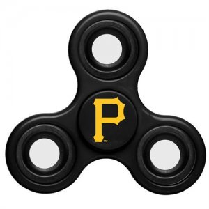 Pirates Team Logo Black Finger Spinner