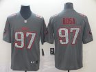 Nike 49ers #97 Nick Bosa Gray Camo Vapor Untouchable Limited Jersey