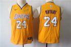 Lakers #24 Kobe Bryant Gold Youth Nike Swingman Jersey