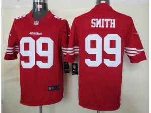 Nike NFL San Francisco 49ers #99 Aldon Smith Red jerseys(Limited)