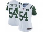 Women Nike New York Jets #54 Bruce Carter Vapor Untouchable Limited White NFL Jersey