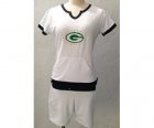nike women nfl jerseys green bay packers white[sport suit]