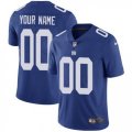 Mens Nike New York Giants Customized Royal Blue Team Color Vapor Untouchable Limited Player NFL Jersey