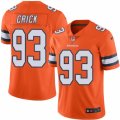 Youth Nike Denver Broncos #93 Jared Crick Limited Orange Rush NFL Jersey