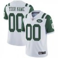 Mens Nike New York Jets Customized White Vapor Untouchable Limited Player NFL Jersey