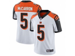 Nike Cincinnati Bengals #5 AJ McCarron Vapor Untouchable Limited White NFL Jersey