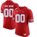 Ohio State Buckeyes Red Mens Customized College Football Jersey