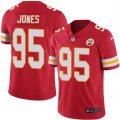Nike Kansas City Chiefs #95 Chris Jones Red Mens Stitched NFL Limited Rush Jersey