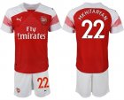 2018-19 Arsenal 22 MKHITARYAN Home Soccer Jersey