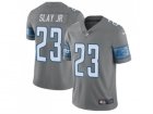 Nike Detroit Lions #23 Darius Slay Jr Gray Mens Stitched NFL Limited Rush Jersey