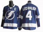 Tampa Bay Lightning #4 Vincent LeCavalier blue