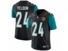 Nike Jacksonville Jaguars #24 T.J. Yeldon Vapor Untouchable Limited Black Alternate NFL Jersey