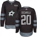 Mens Dallas Stars #20 Dino Ciccarelli Black 1917-2017 100th Anniversary Stitched NHL Jersey