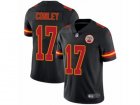 Nike Kansas City Chiefs #17 Chris Conley Limited Black Rush NFL Jersey