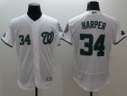 Washington Nationals #34 Bryce Harper White Celtic Flexbase Authentic Collection Stitched Baseball Jersey