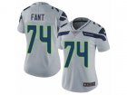 Women Nike Seattle Seahawks #74 George Fant Vapor Untouchable Limited Grey Alternate NFL Jersey