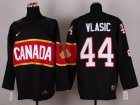 nhl jerseys team canada olympic #44 VLASIC BLACK[2014 new]