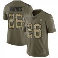 Nike Vikings #26 Trae Waynes Olive Camo Salute To Service Limited Jersey