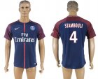 2017-18 Paris Saint-Germain 4 STAMBOULI Home Thailand Soccer Jersey