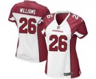 Womens Nike Arizona Cardinals #26 Brandon Williams Game White NFL Jersey