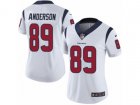 Women Nike Houston Texans #89 Stephen Anderson Vapor Untouchable Limited White NFL Jersey