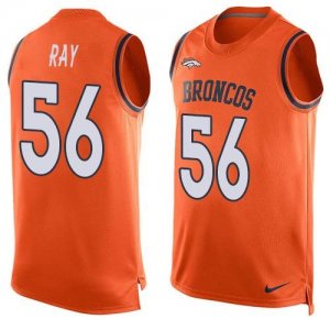 Nike Denver Broncos #56 Shane Ray Orange Team Color Men Stitched NFL Limited Tank Top Jersey