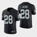 Nike Raiders #28 Josh Jacobs Black Youth 2019 NFL Draft First Round Pick Vapor Untouchable Limited
