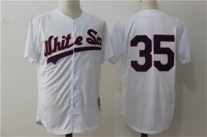 Cubs #35 Frank Thomas White Cooperstown Collection Jersey