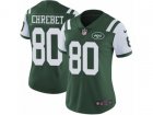 Women Nike New York Jets #80 Wayne Chrebet Vapor Untouchable Limited Green Team Color NFL Jersey